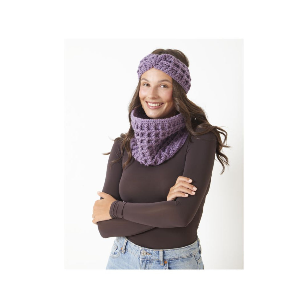 King Cole Crochet Headband and Cowl Pattern 6442