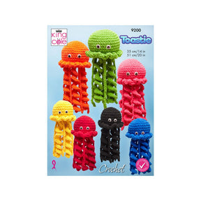 King Cole Crochet Jellyfish Pattern 9200