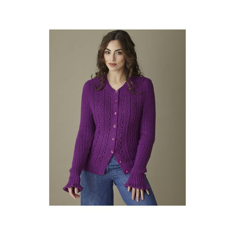 King Cole DK Cardigan Knitting Pattern 6470