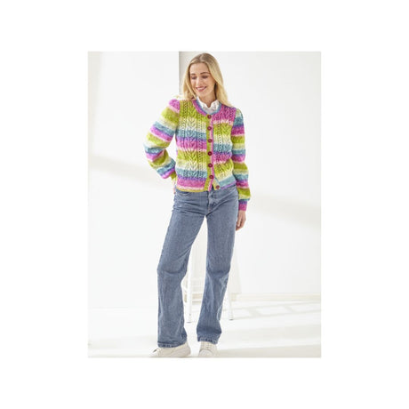 King Cole DK Cardigan Knitting Pattern 6511