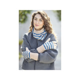King Cole DK Gloves and Cowl Knitting Pattern 6458