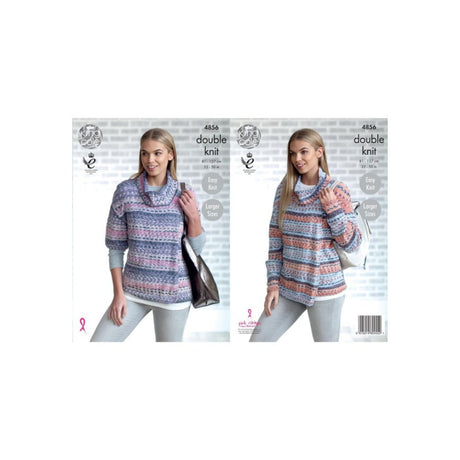 King Cole DK Knitting Pattern 4856