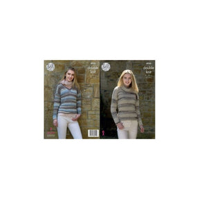 King Cole DK Knitting Sweater Pattern 4958