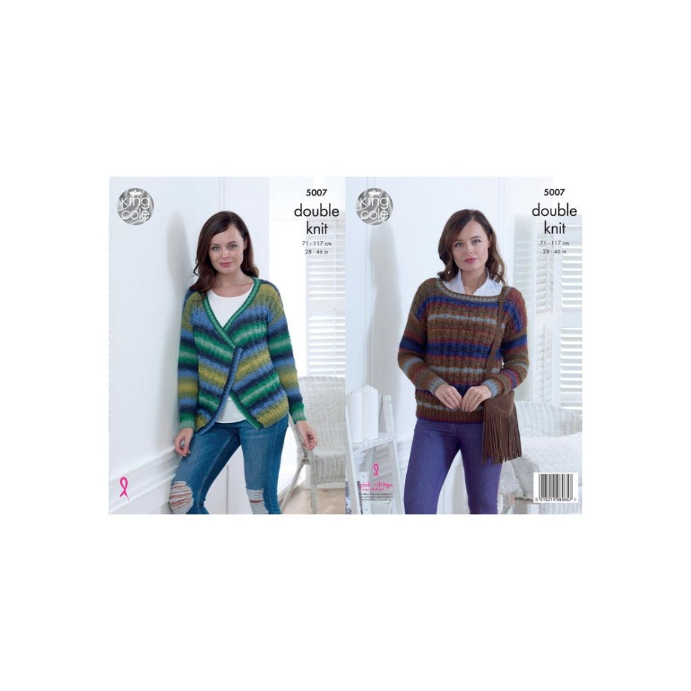 King Cole DK Knitting Pattern 5007