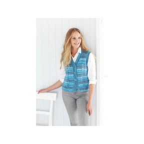 King Cole Waistcoat DK Knitting Pattern 5611