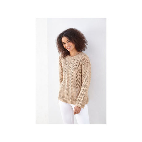 King Cole DK Sweater Knitting Pattern 5877