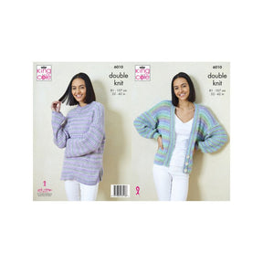 King Cole DK Knitting Pattern 6010