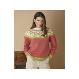 King Cole Yoke Sweater DK Pattern 6151