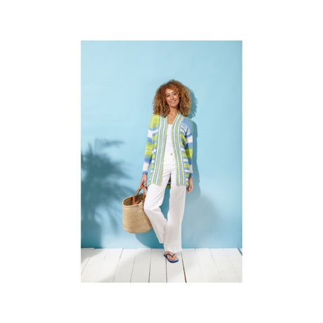 King Cole DK Long Cardigan Pattern 5885