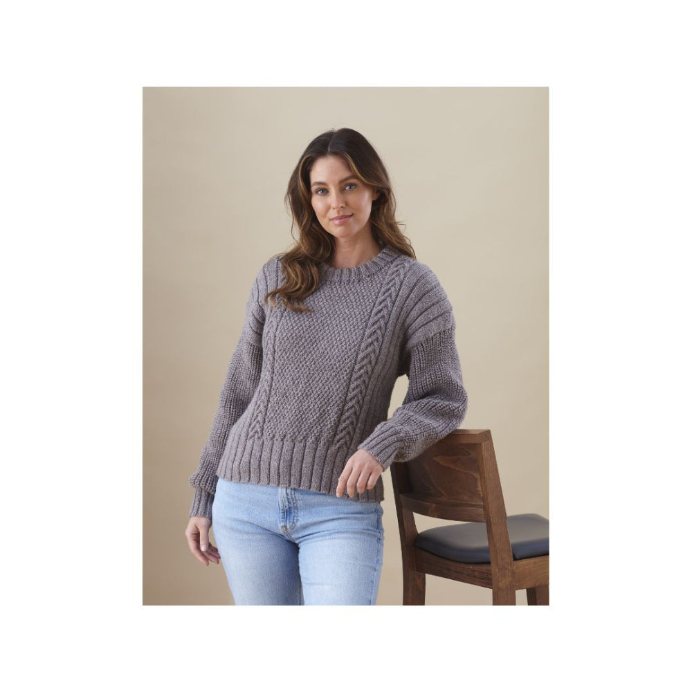 King Cole DK Sweater Knitting Pattern 6432