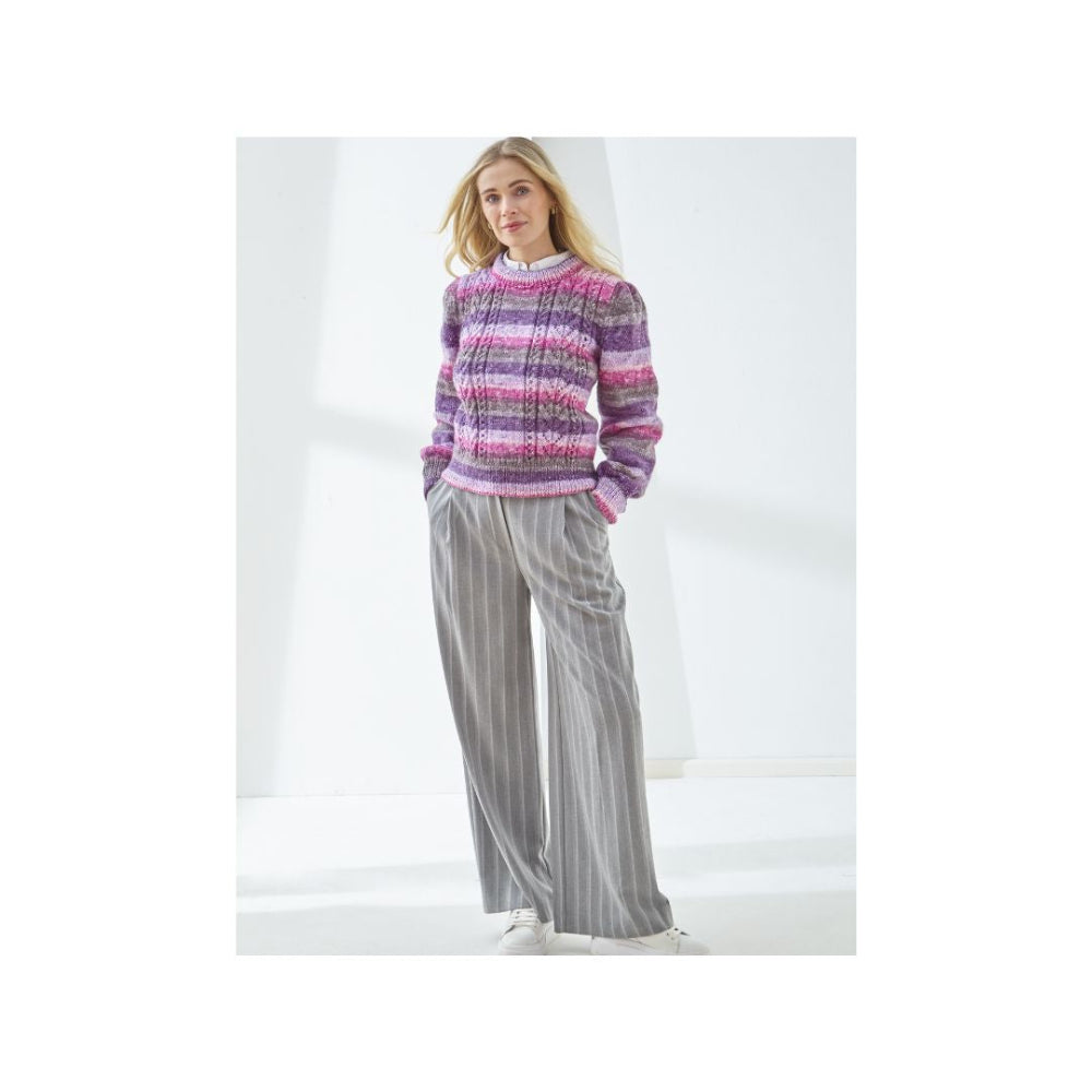 King Cole DK Sweater Knitting Pattern 6511