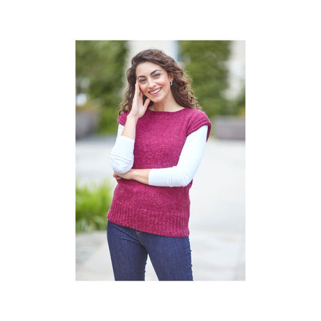 King Cole Top DK Knitting Pattern 6452