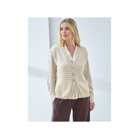 King Cole DK Waistcoat Knitting Pattern 6510