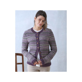 King Cole Fair Isle DK Cardigan Knitting Pattern 6341