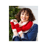 King Cole Family Christmas Knits Book Cowl and Mittens