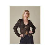 King Cole Firefly Aran Cardigan Knitting Pattern 6445