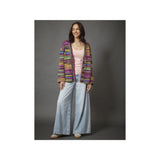 King Cole Flair Chunky Cardigan Knitting Pattern 6383