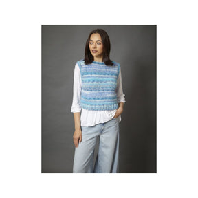 King Cole Flair Chunky Tank Top Knitting Pattern 6382