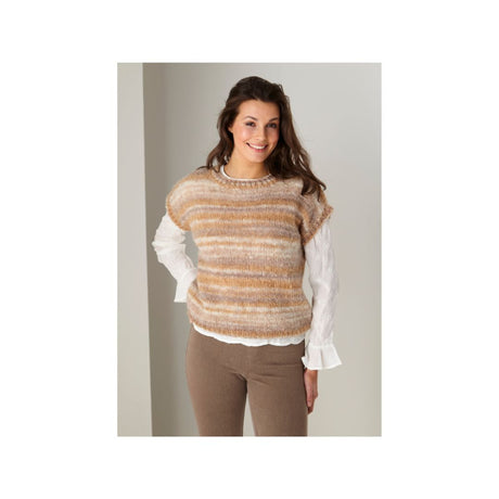 King Cole Flair Chunky Top Knitting Pattern 6479