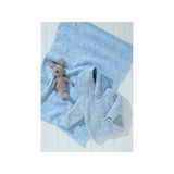 King Cole Fruitilicious Baby Cardigan and Blanket Knitting Pattern 6416