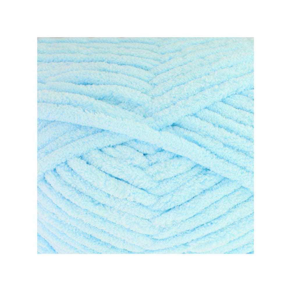 King Cole Jumbo Toastie Chenille Yarn Baby Blue