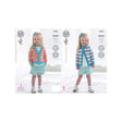 King Cole Kids Aran Knitting Pattern 4752