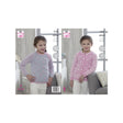 King Cole Kids Aran Knitting Pattern 5156