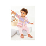 King Cole Kids Cardigan DK Knitting Pattern 6464