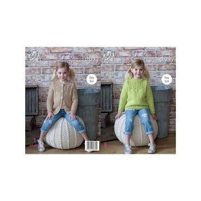 King Cole Kids Chunky Knitting Pattern 4970