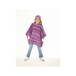 King Cole Kids Chunky Poncho and Hat Knitting Pattern 6400