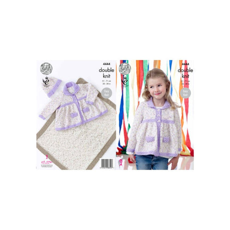 King Cole Kids DK Knitting Pattern 4444