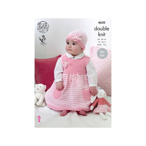 King Cole Kids DK Knitting Pattern 4650