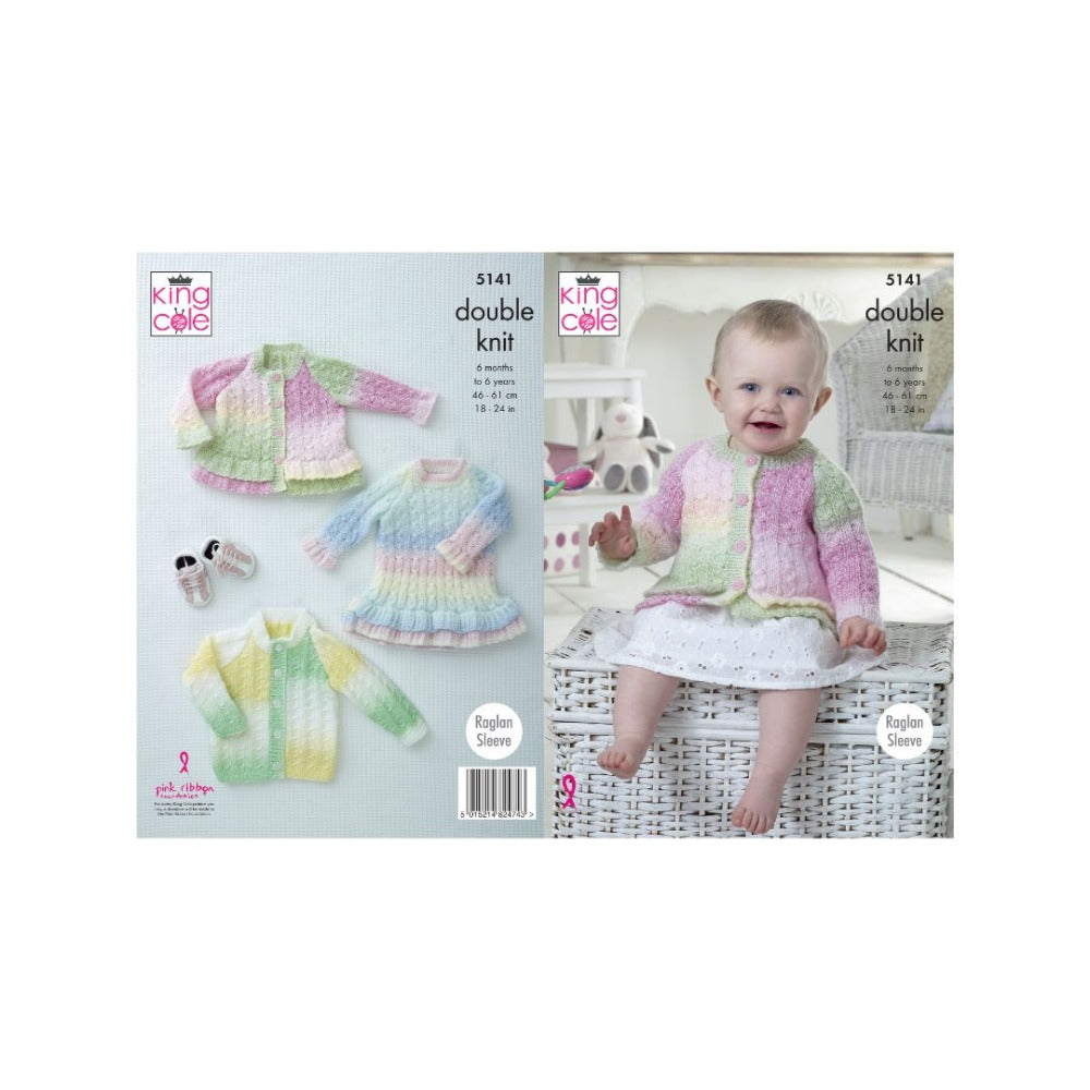 King Cole Kids DK Knitting Pattern 5141