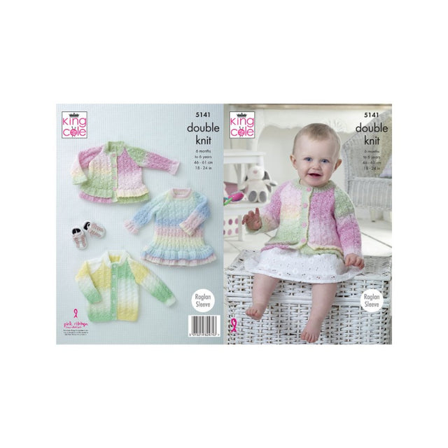 King Cole Kids DK Knitting Pattern 5141