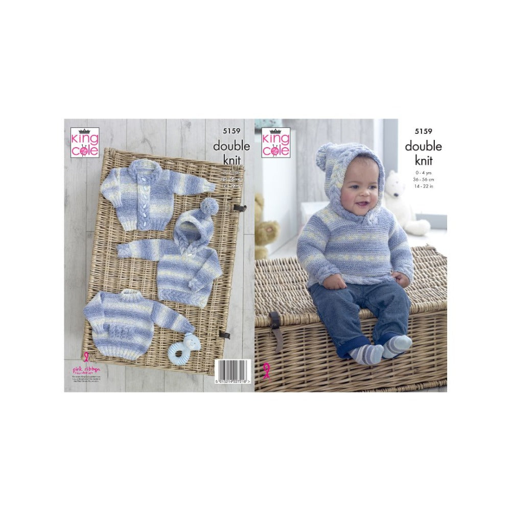 King Cole Kids DK Knitting Pattern 5159
