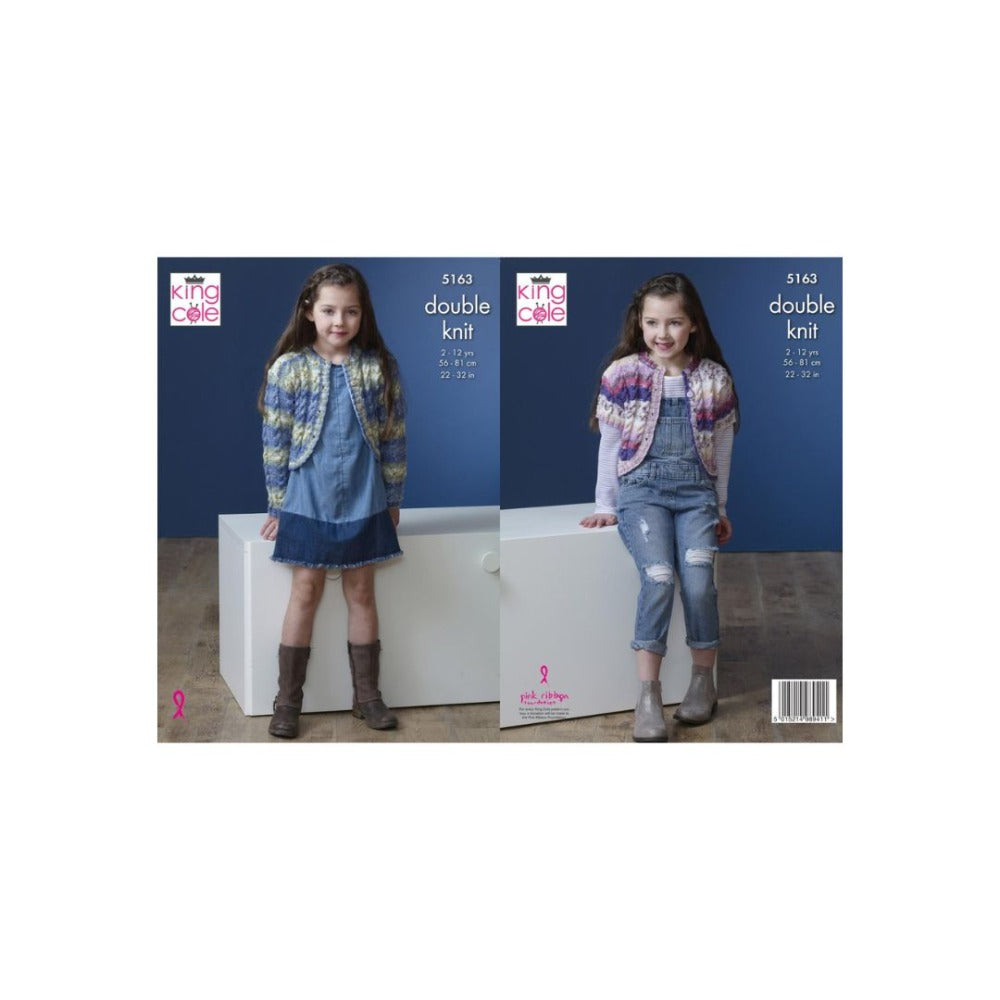King Cole Kids DK Knitting Pattern 5163