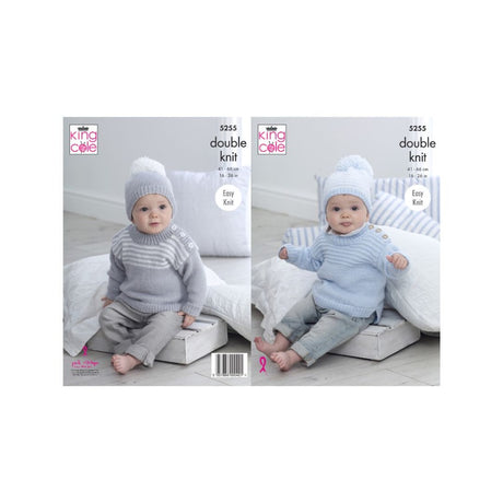 King Cole Kids DK Knitting Pattern 5255