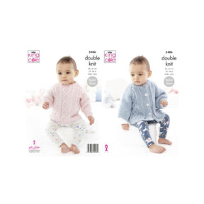 King Cole Kids DK Knitting Pattern 5486