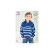 King Cole Kids DK Sweater Knitting Pattern 5939