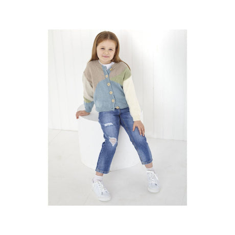 King Cole Kids Cardigan DK Pattern 6289