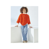 King Cole Kids Yumtastic Poncho Knitting Patterns 6562