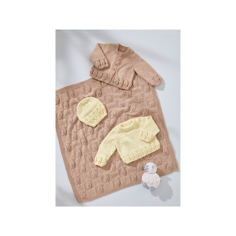 King Cole Little Lamb Baby DK Knitting Pattern 6545