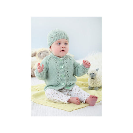 King Cole Little Lamb Baby DK Knitting Pattern 6547
