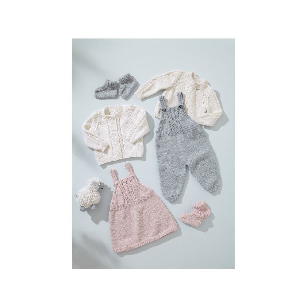 King Cole Little Lamb Baby DK Knitting Pattern 6549