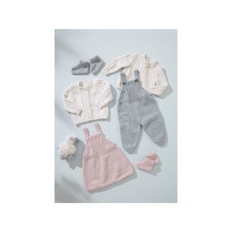 King Cole Little Lamb Baby DK Knitting Pattern 6549