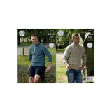 King Cole Mens Sweater DK Knitting Pattern 4747