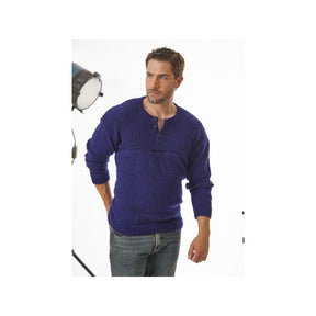 King Cole Mens DK Knitting Pattern 6373
