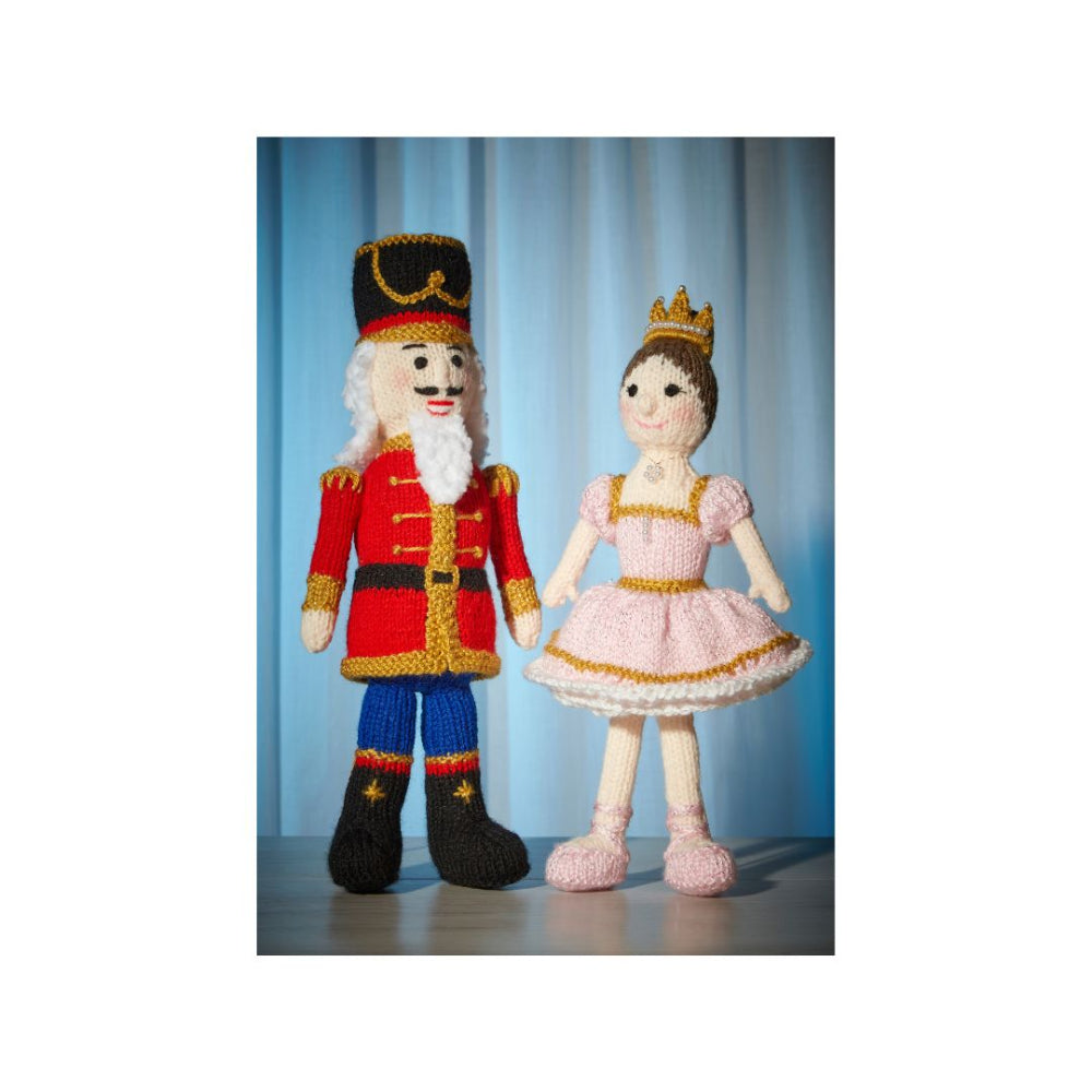 King Cole Nutcracker and Princess Knitting Pattern 9214