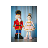 King Cole Nutcracker and Princess Knitting Pattern 9214