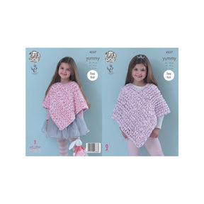 King Cole Yummy Knitting Pattern 4537